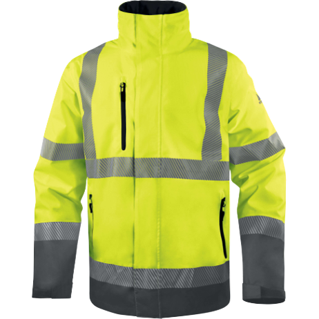 Delta Plus TRACK Waterproof High-Visibility Work Parka