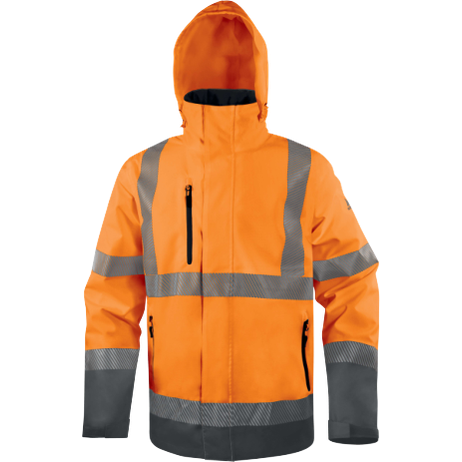 Delta Plus TRACK Waterproof High-Visibility Work Parka