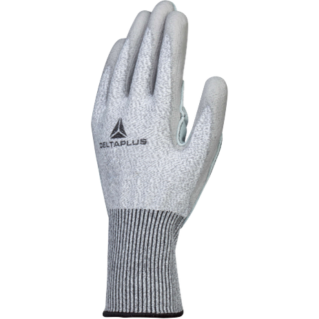 Delta Plus VENICUT5X1 Cut-Resistant PU Coated Gloves with Reinforced Palm