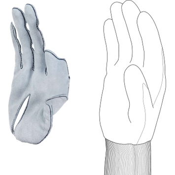 Delta Plus VENICUT5X1 Cut-Resistant PU Coated Gloves with Reinforced Palm