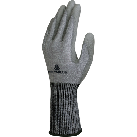 Delta Plus VENICUTB02 Level B Cut-Resistant Gloves – PU Coated, Long Cuff
