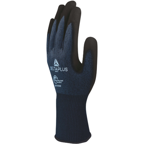 Delta Plus VENICUTBGREEN Eco-Friendly Level B Cut-Resistant Gloves | PU Coated for Dry Use
