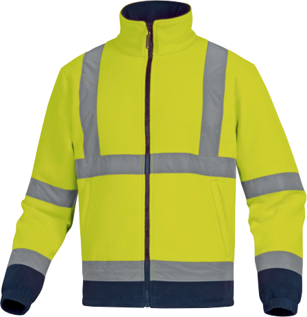 Delta Plus ZENITH High-Visibility Fleece Jacket