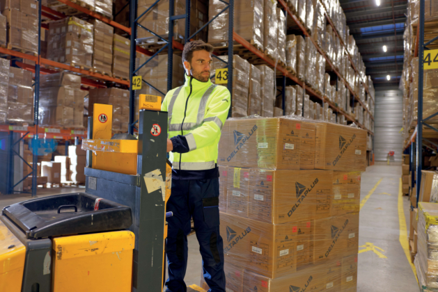 Delta Plus ZENITH High-Visibility Fleece Jacket