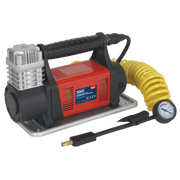 Sealey Tyre Inflator/Mini Air Compressor 12V Heavy-Duty MAC07