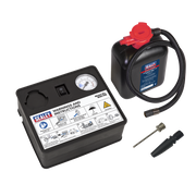 Sealey Tyre Inflator 12V & Emergency Puncture Sealant Kit