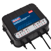 Sealey Four Bank 6/12V 8A (4 x 2A) Auto Maintenance Charger