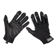 Sealey Mechanic's Gloves Light Palm Tactouch - X-Large