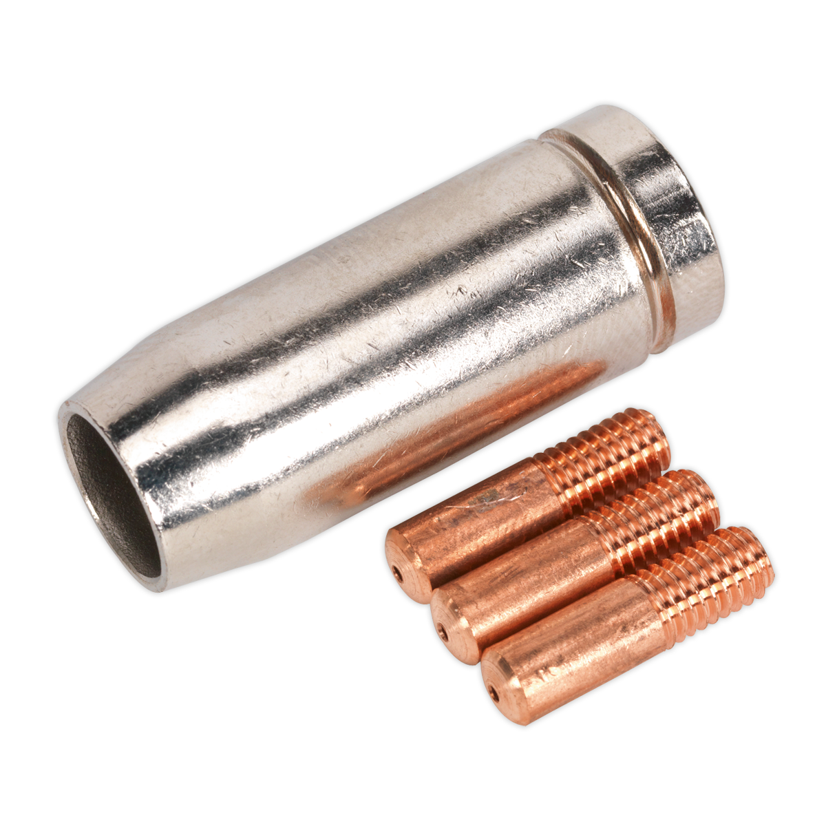 Sealey Conical Nozzle x 1 Contact Tip 0.8mm x 3 MB14