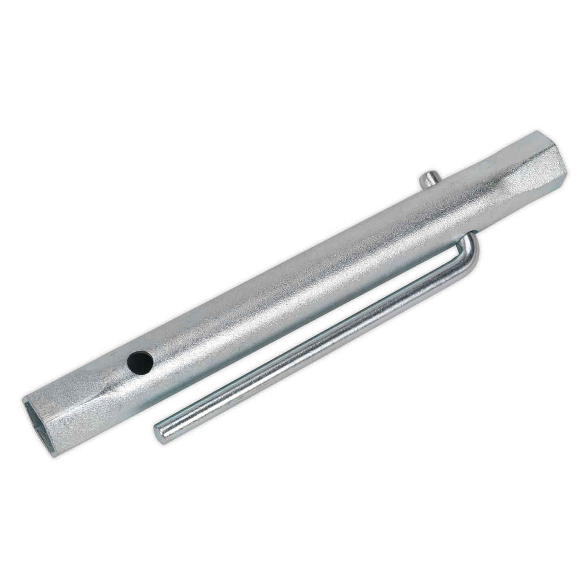 Sealey Double End Long Reach Spark Plug Box Spanner 16/18mm with L-Bar