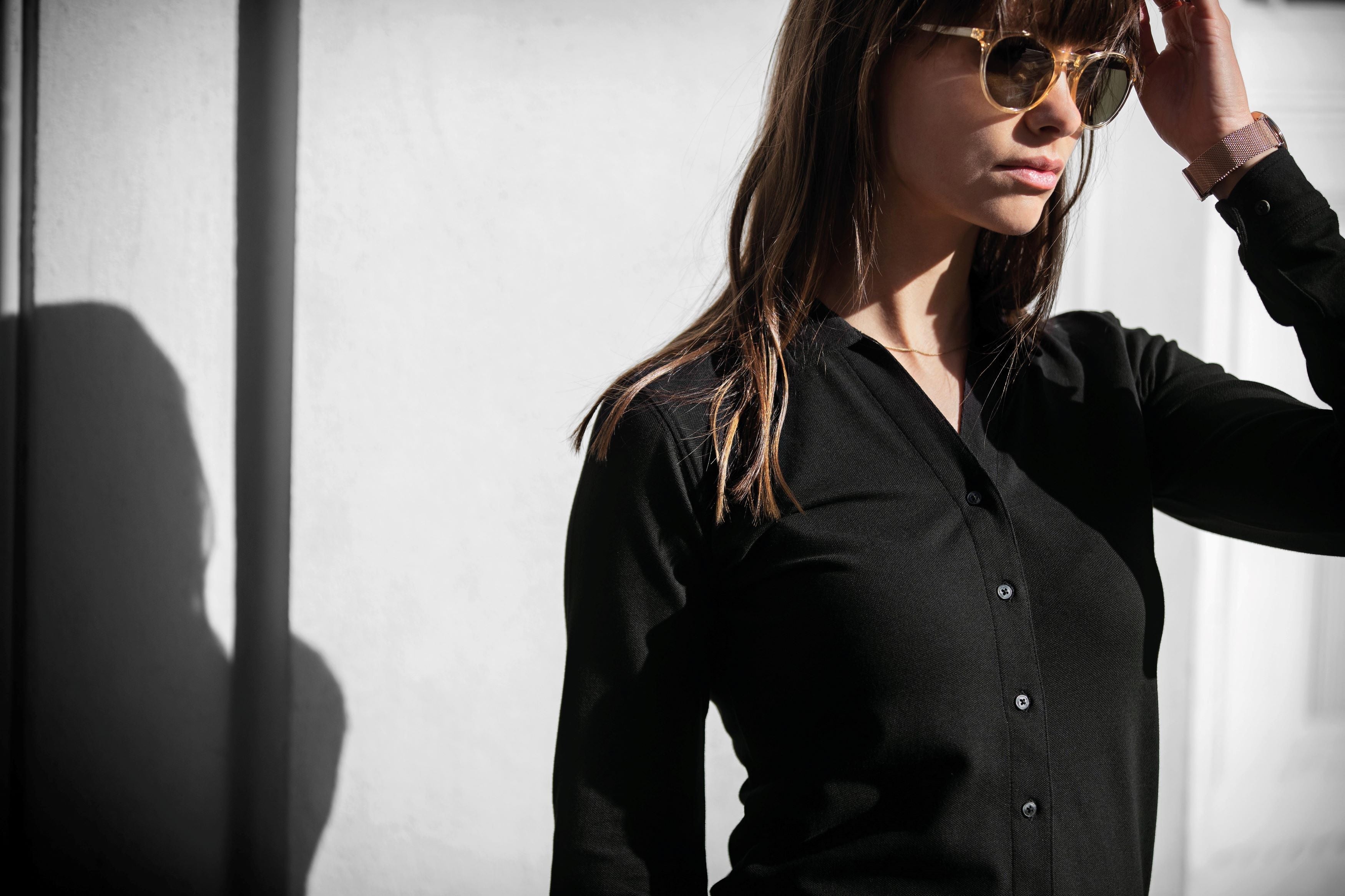 Nimbus Women's Kingston  Stretch Deluxe Piqué Shirt