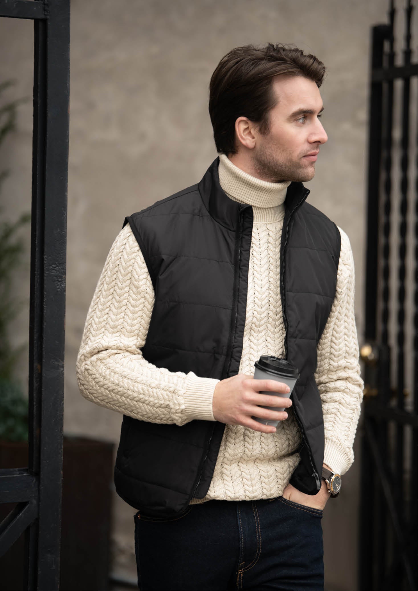 Nimbus Hudson  Horizontal Quilted Gilet