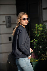 Nimbus Women's Bleecker  Authentic Bomber Jacket