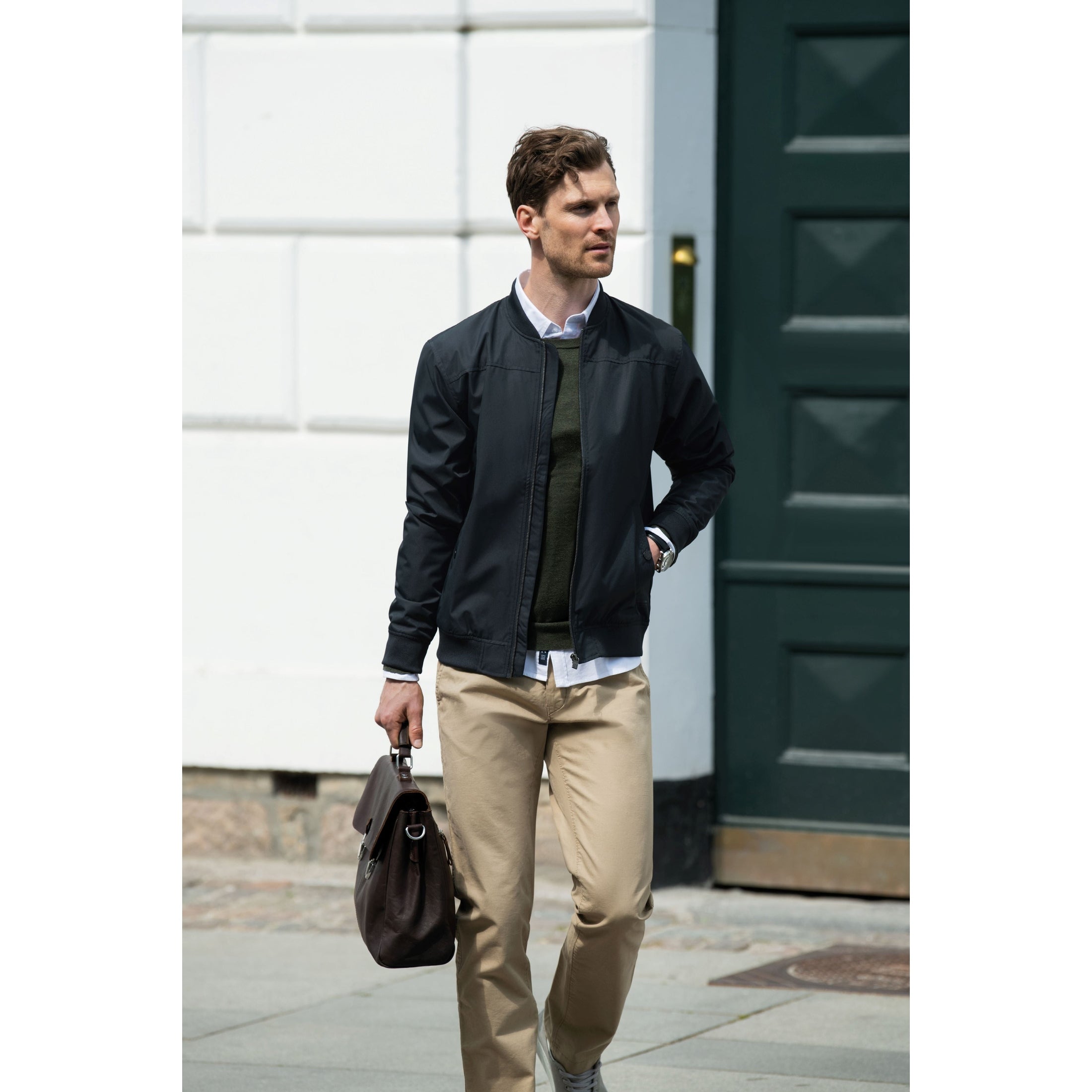 Nimbus Bleecker  Authentic Bomber Jacket