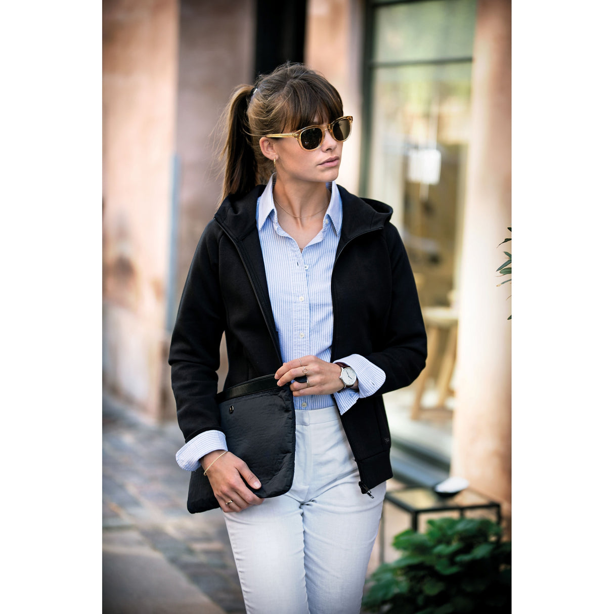 Nimbus Women's Hampton  Premium Double-Faced Hoodie