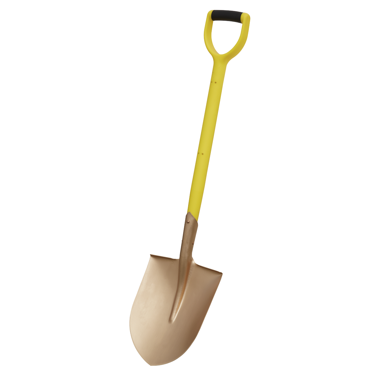 Sealey Round Point Shovel 240 x 420 x 990mm - Non-Sparking
