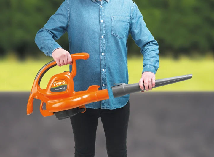 FLYMO PowerVac 3000 | 3-in-1 Garden Blower, Vacuum & Shredder – 3000W Power