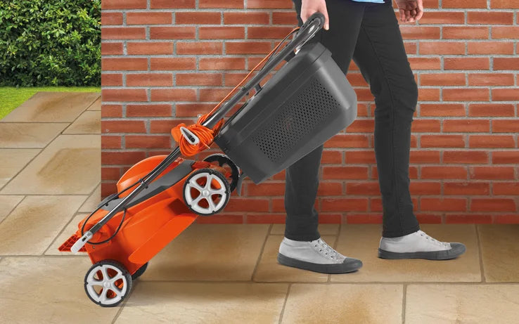 FLYMO EasiStore 300R – Lightweight Electric Lawnmower