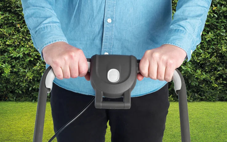 FLYMO EasiStore 340R – Compact Electric Lawnmower