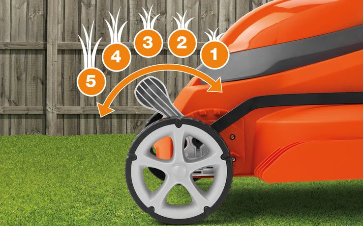 FLYMO EasiStore 380R – Compact & Powerful Rotary Lawnmower