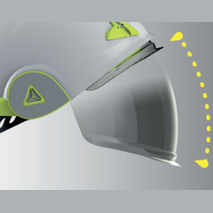 Delta Plus ONYX2 BLANC Arc Flash Safety Helmet with Visor