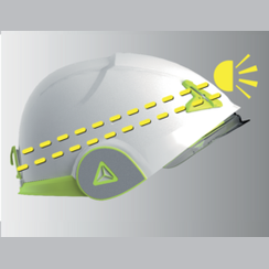 Delta Plus ONYX2 BLANC Arc Flash Safety Helmet with Visor