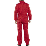 Beeswift Click Boiler Suit Red