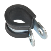 Sealey P-Clip Rubber Lined Ø12/13mm Pack of 25