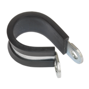 Sealey P-Clip Rubber Lined Ø25mm Pack of 25