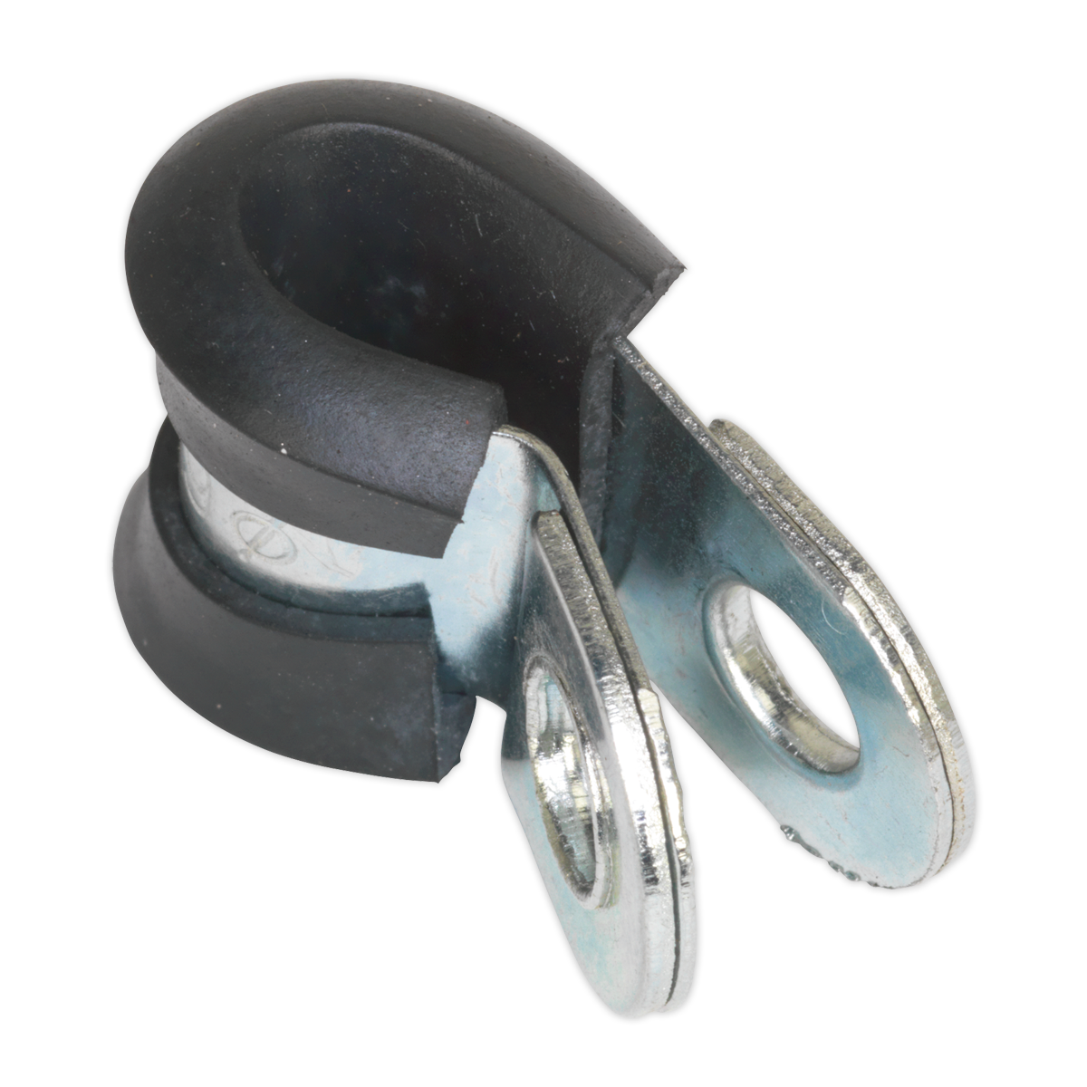 Sealey P-Clip Rubber Lined Ø6mm Pack of 25