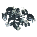 Sealey P-Clip Rubber Lined Assortment 60pc