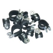 Sealey P-Clip Rubber Lined Assortment 60pc