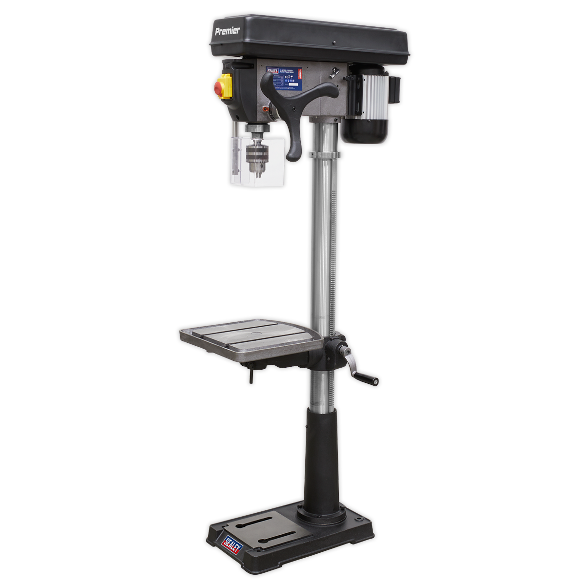 Sealey Pillar Drill Floor 16-Speed 1635mm Height 230V