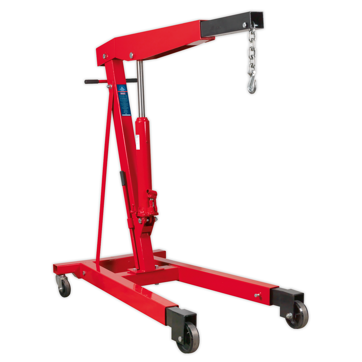 Sealey Fixed Frame Engine Crane with Extendable Legs 3 Tonne