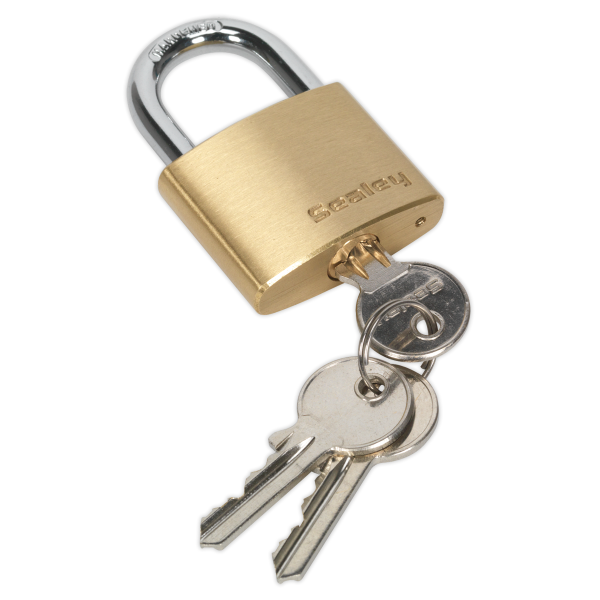 Sealey Brass Body Padlock 40mm