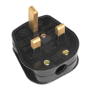 Sealey Black 13A Plug