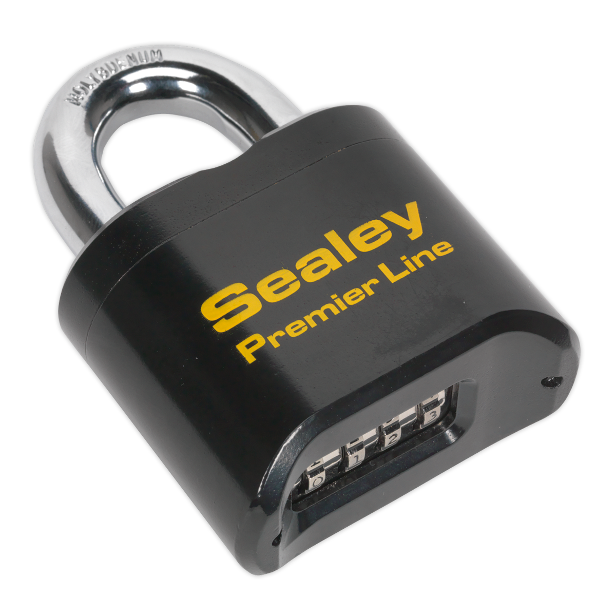 Sealey Steel Body Combination Padlock 62mm