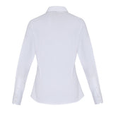 Premier Women's Stretch Fit Cotton Poplin Long Sleeve Blouse