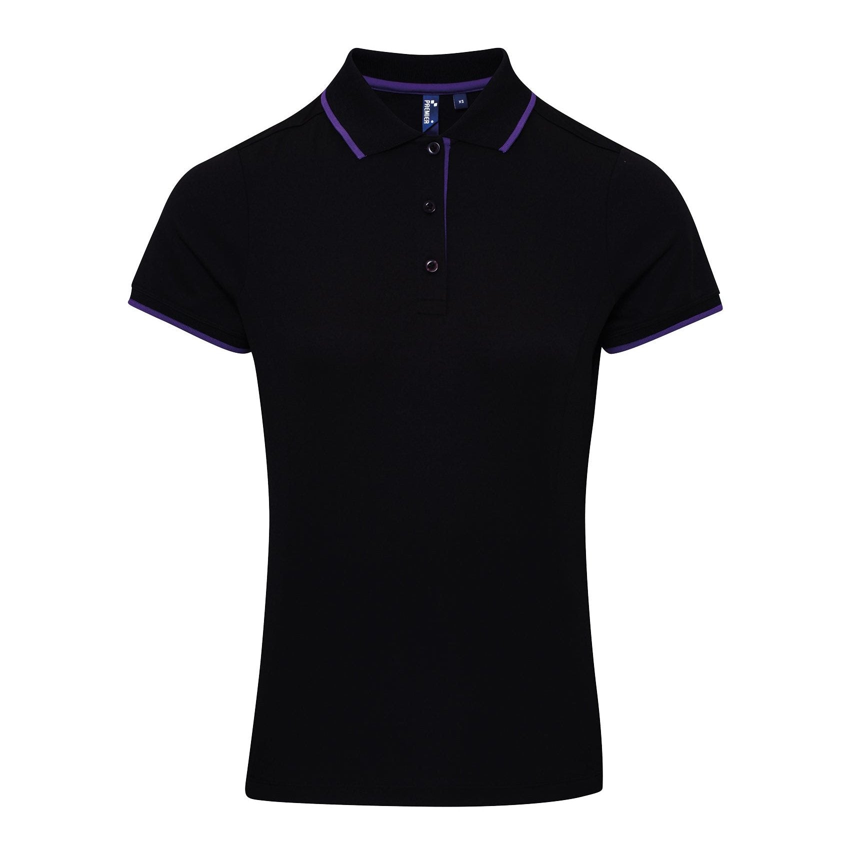 Premier Women's Contrast Coolchecker® Polo