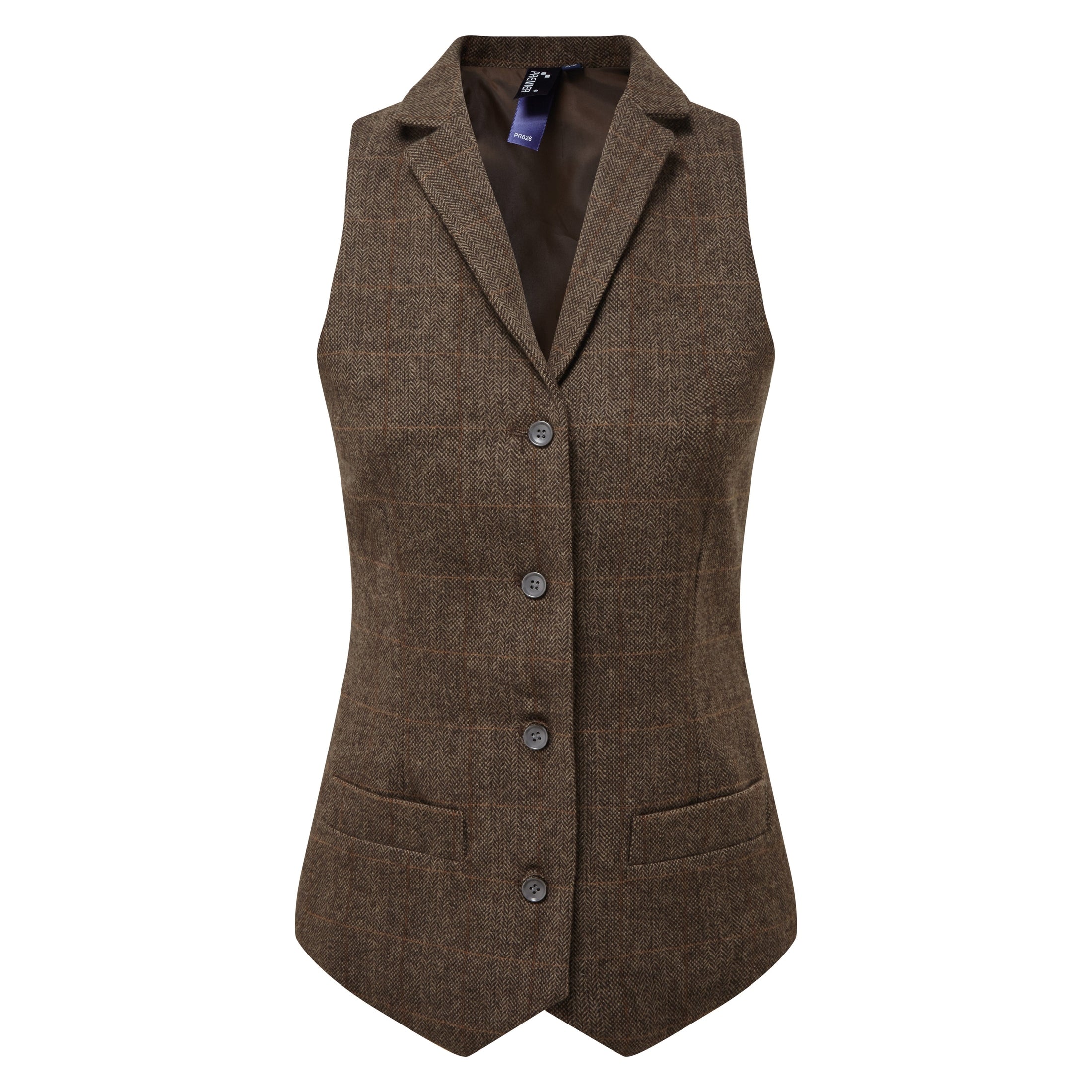 Premier Women's Herringbone Waistcoat