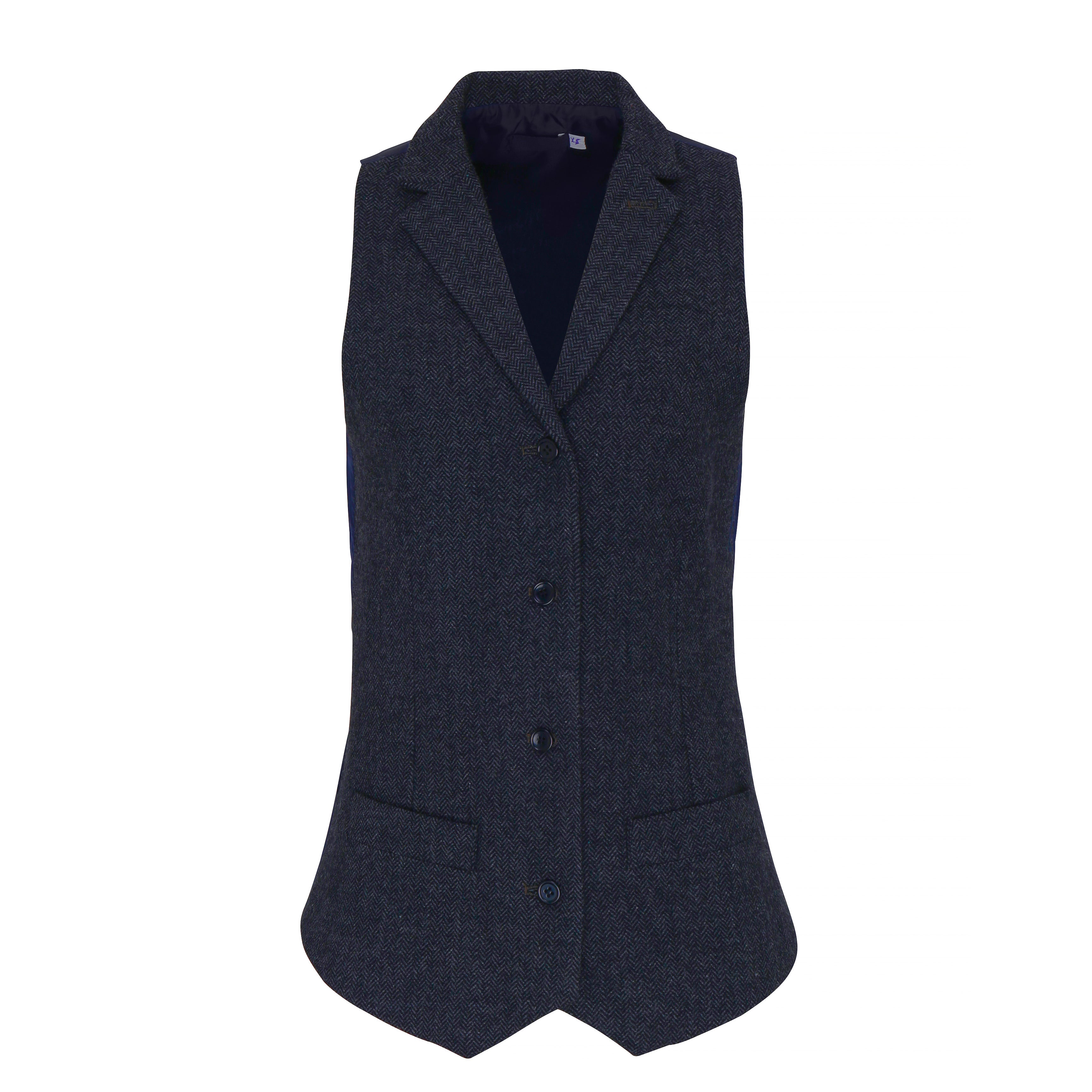 Premier Women's Herringbone Waistcoat