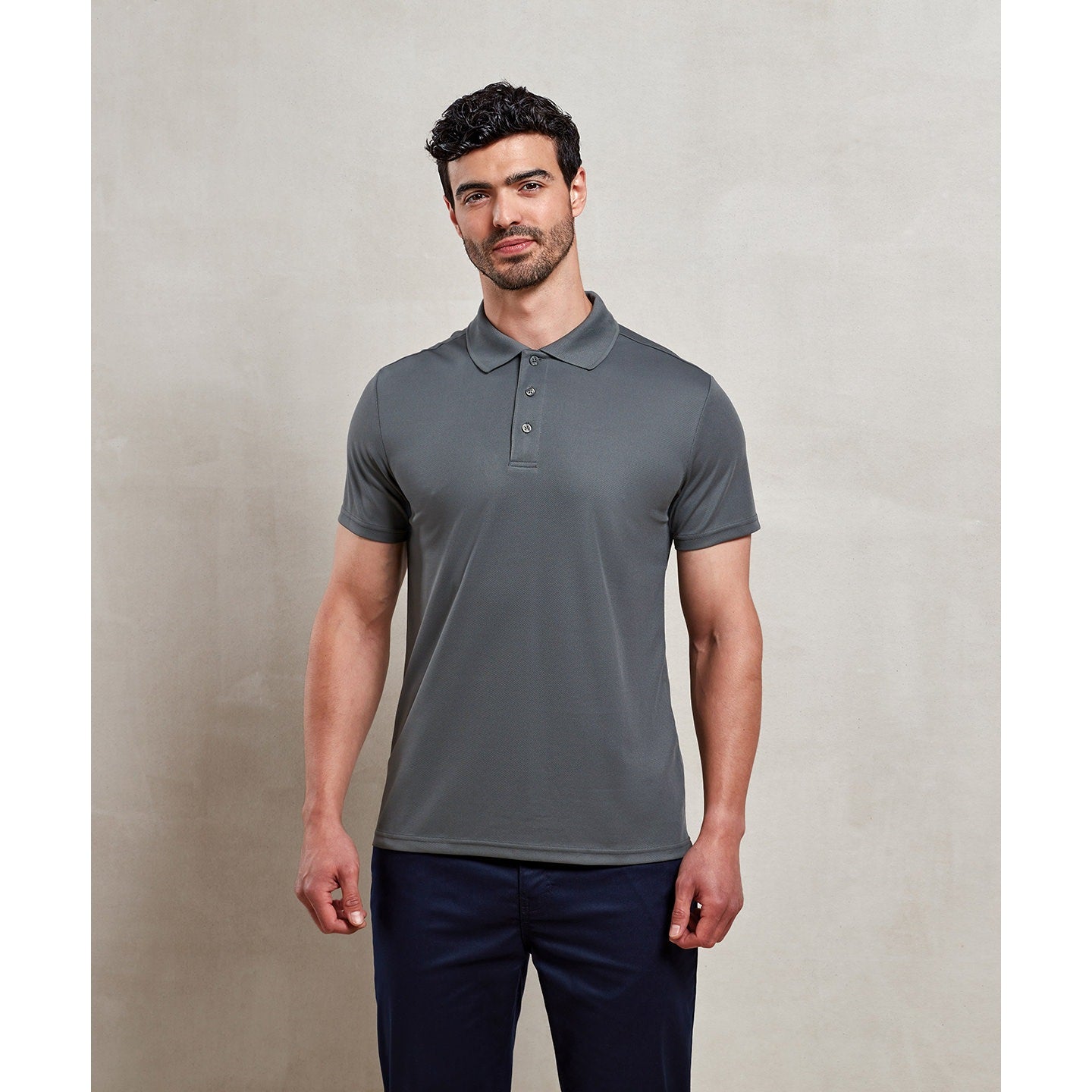 Premier Men's Spun Dyed Recycled Polo Shirt