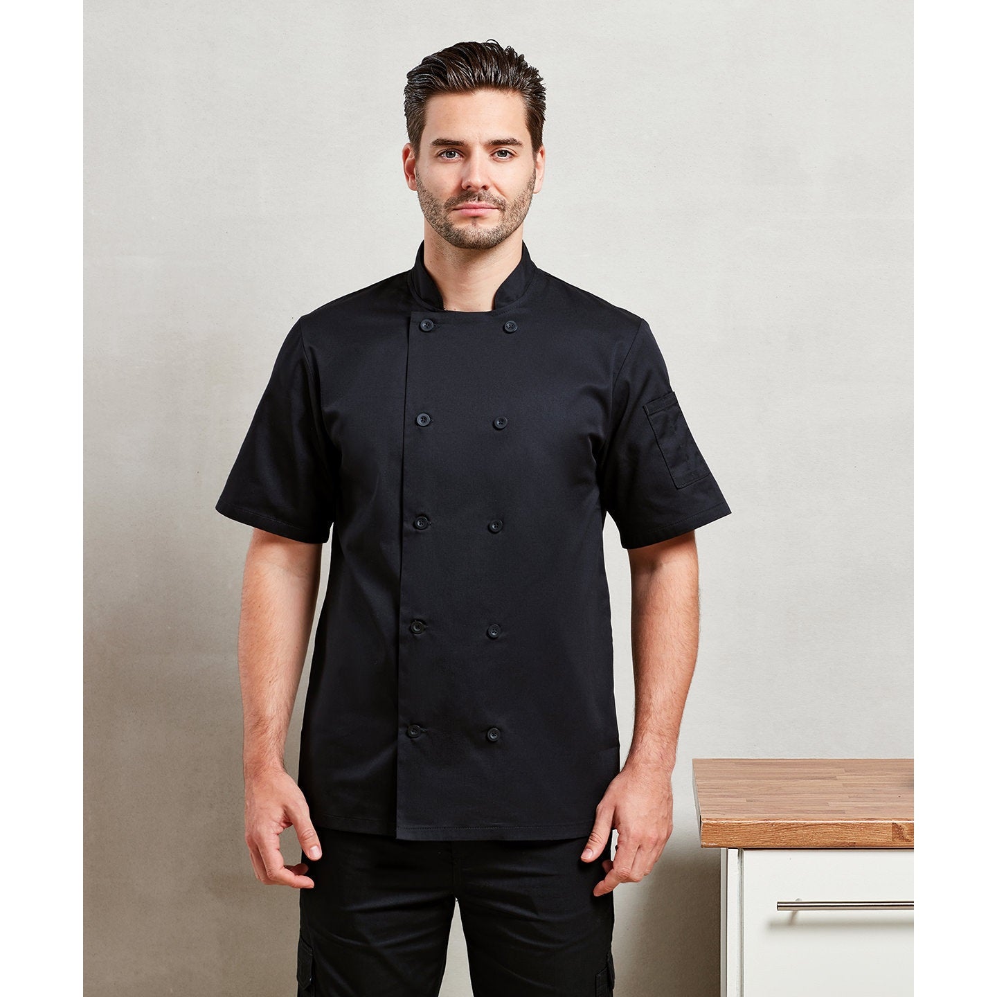 Premier Short Sleeve Chef's Jacket