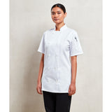 Premier Women's Short Sleeve Chef's Jacket