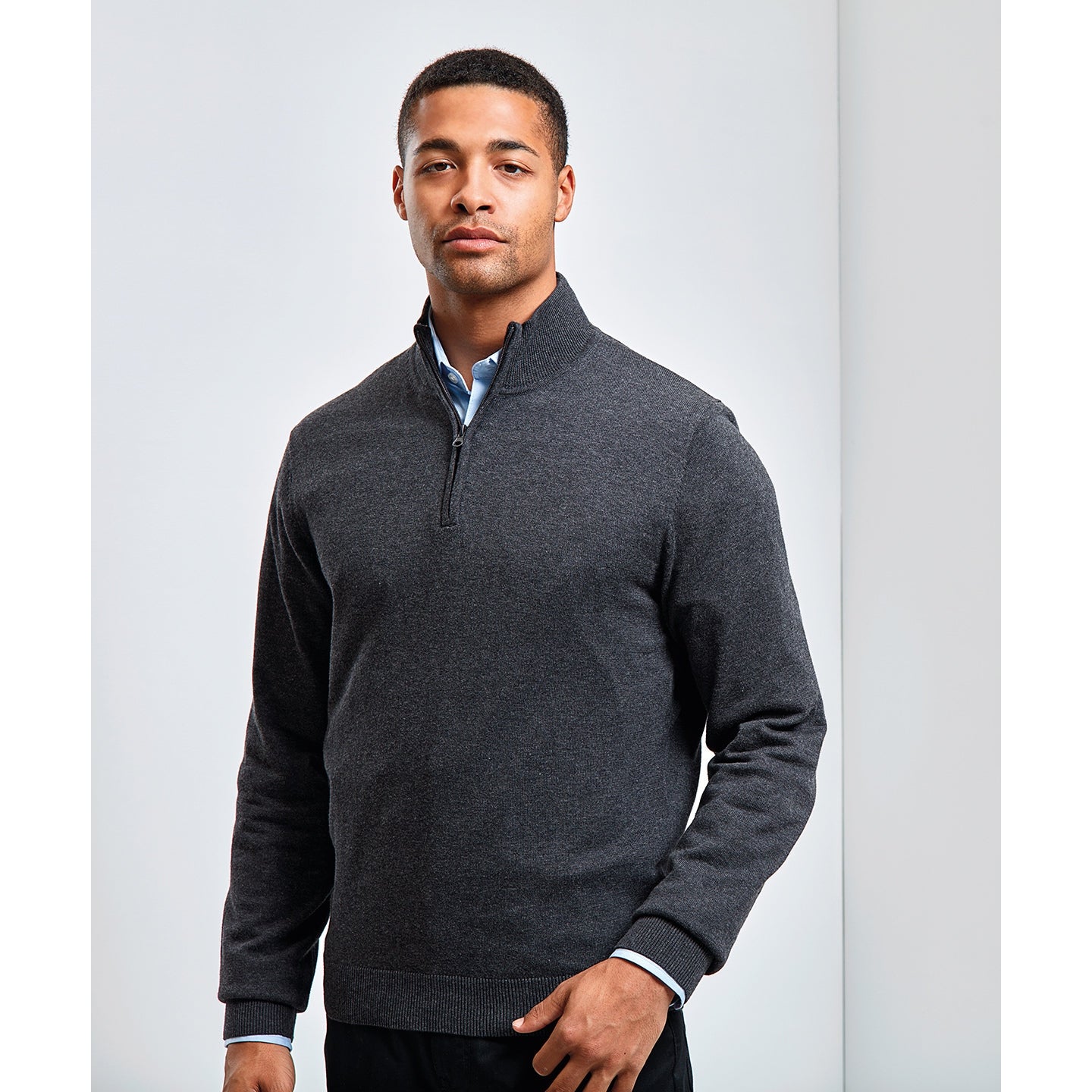 Premier ¼ Zip Knitted Sweater