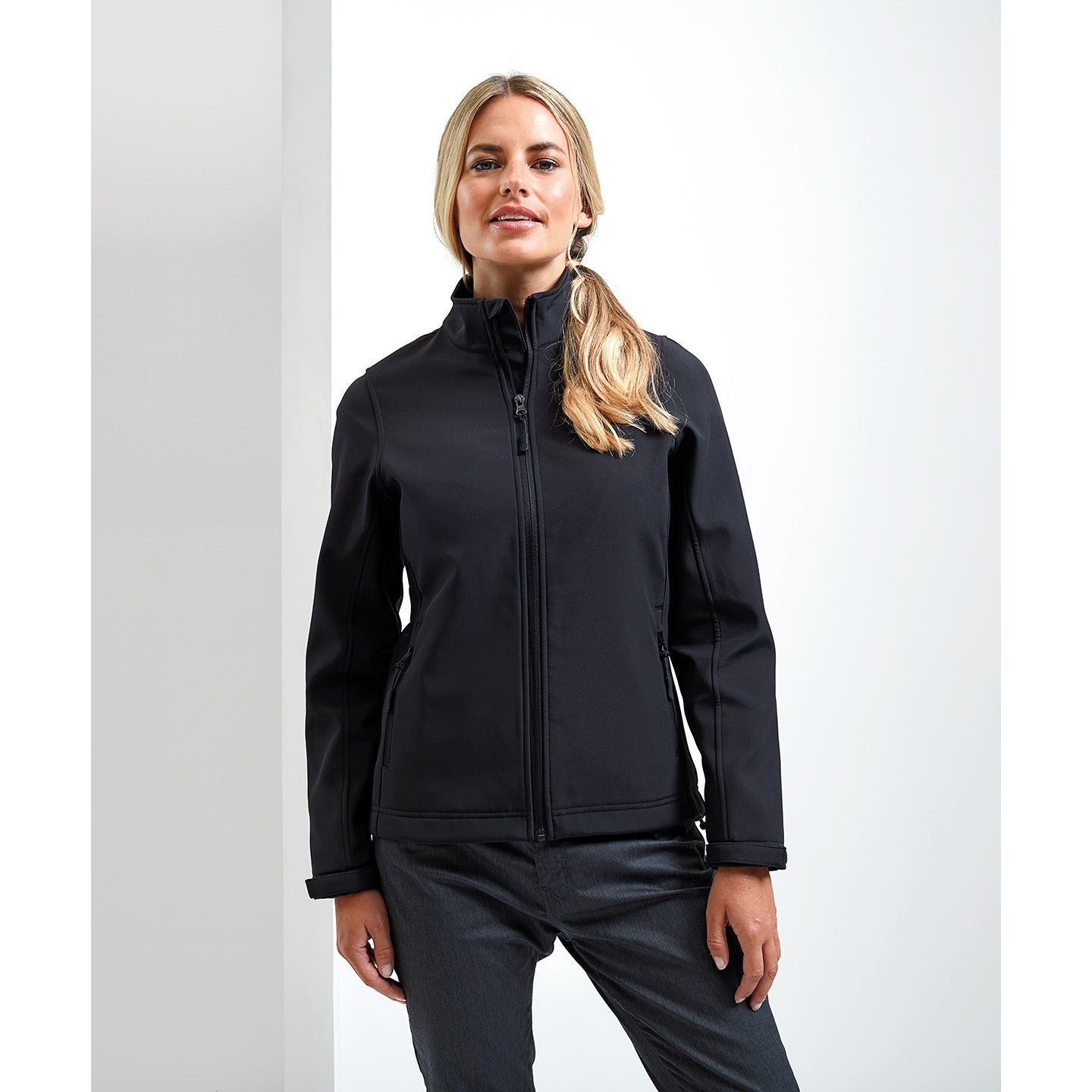 Premier Women's Windchecker® Printable And Recycled Softshell Jacket