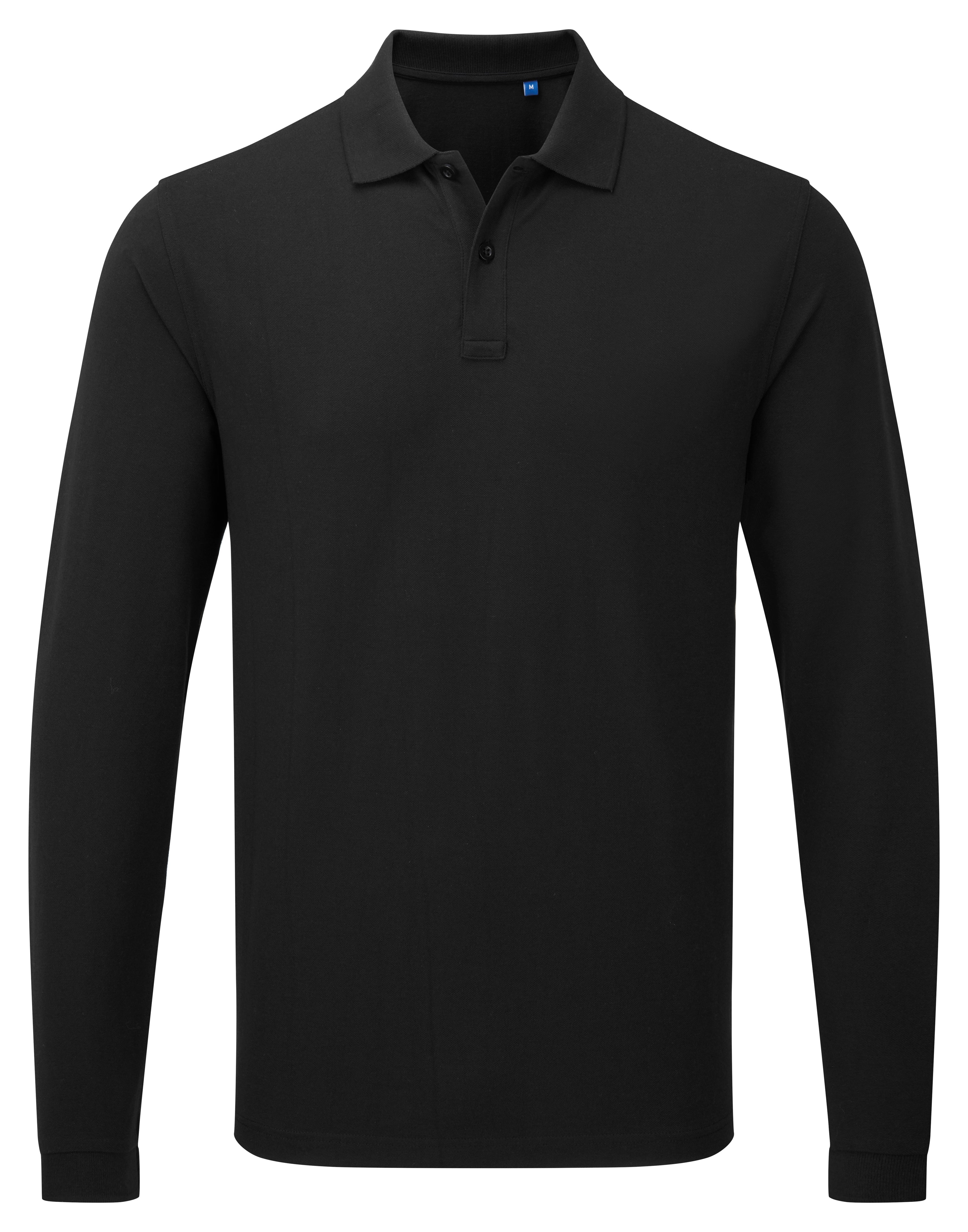 Premier Essential Unisex Long Sleeve Workwear Polo Shirt