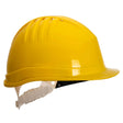 Portwest Expertline Safety Helmet (Slip Ratchet) #colour_yellow