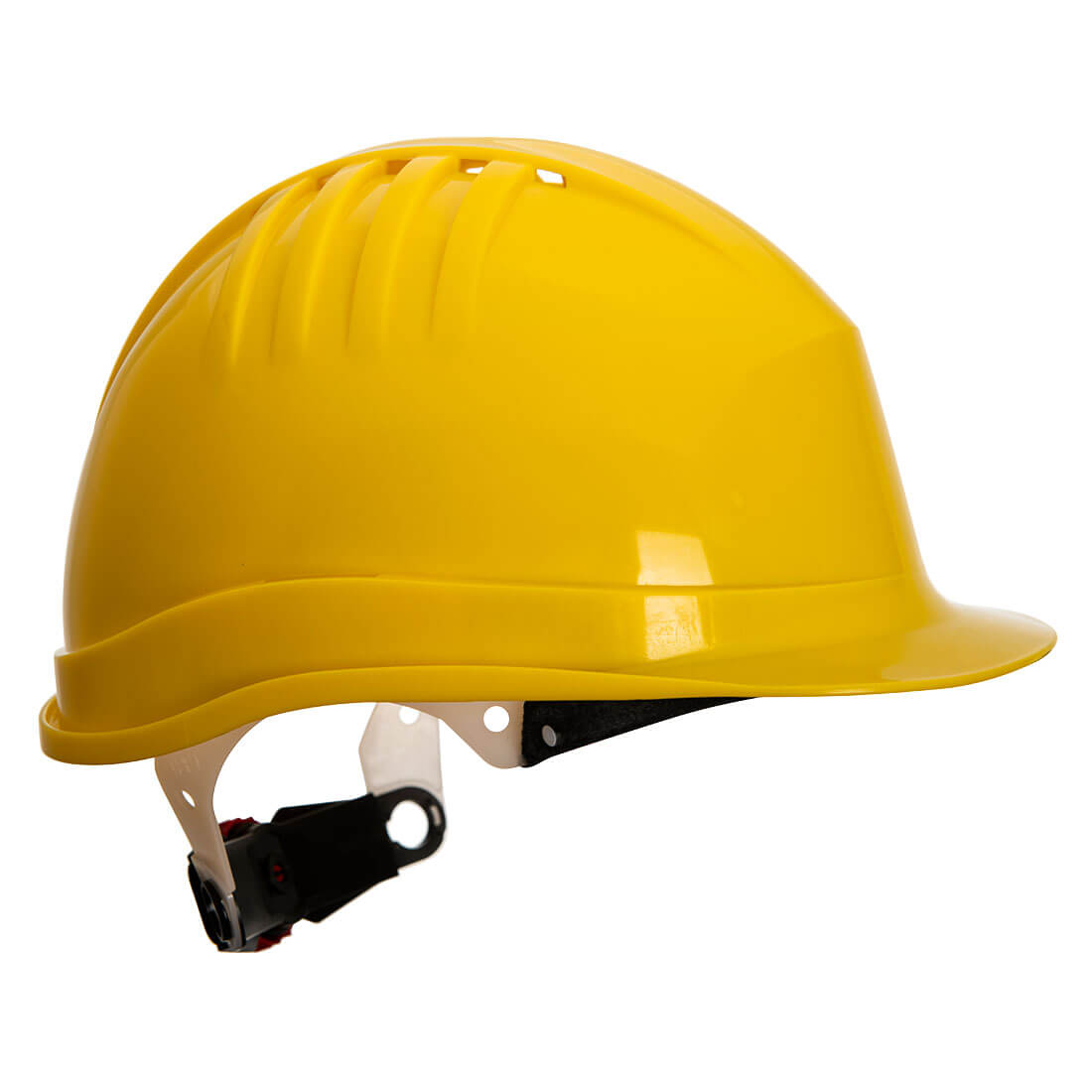 Portwest Expertline Safety Helmet (Wheel Ratchet) #colour_yellow