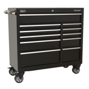 Sealey Rollcab 11 Drawer 1055mm Heavy-Duty Black